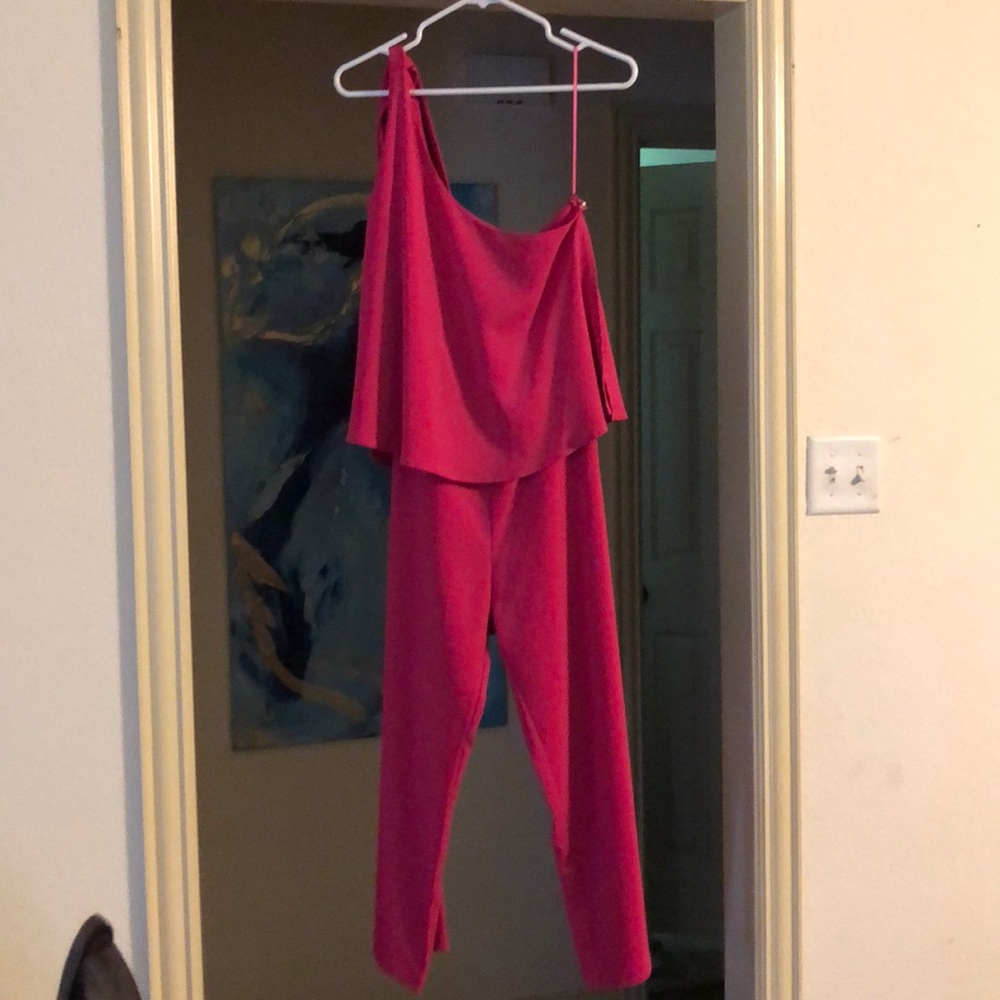 Sugar Lips one shoulder jumpsuit